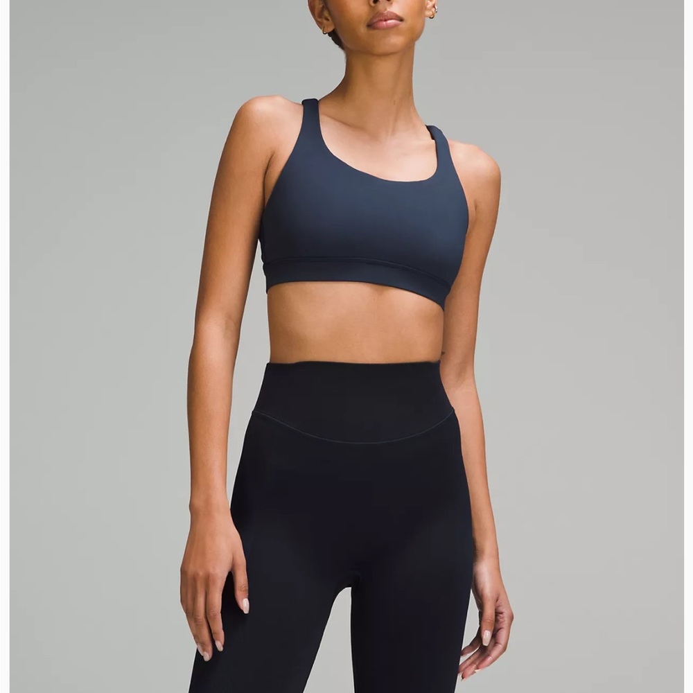 lululemon black sports bra size 6